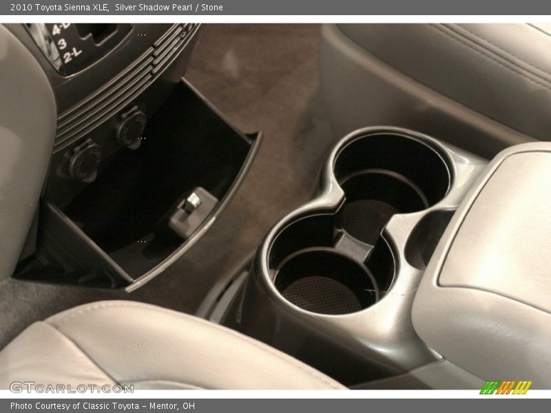 Silver Shadow Pearl / Stone 2010 Toyota Sienna XLE