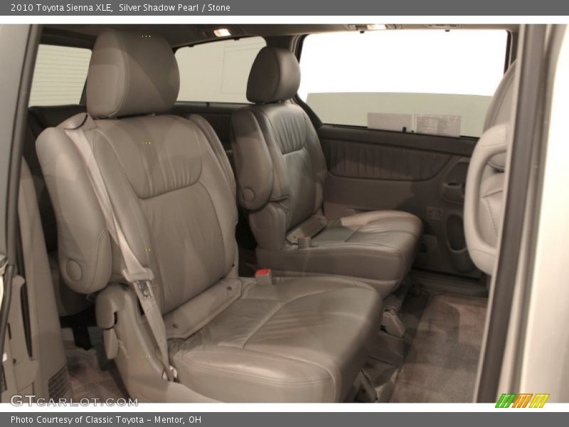Silver Shadow Pearl / Stone 2010 Toyota Sienna XLE