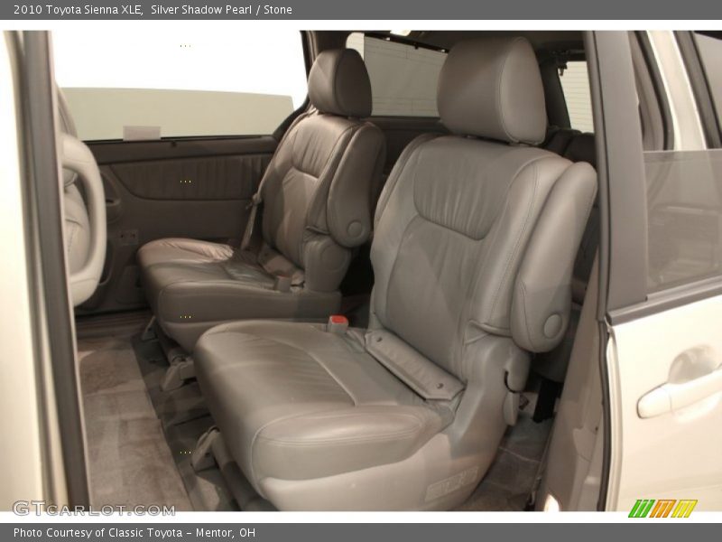 Silver Shadow Pearl / Stone 2010 Toyota Sienna XLE