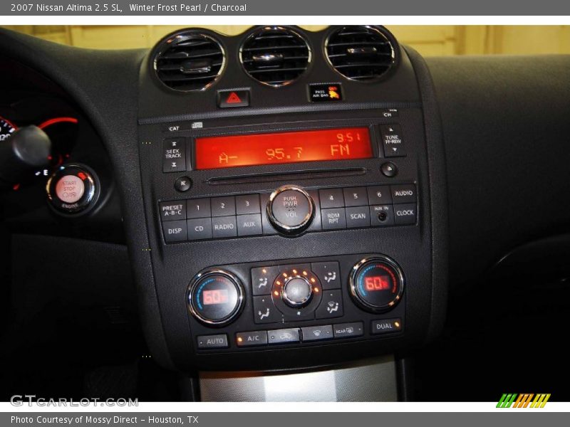 Winter Frost Pearl / Charcoal 2007 Nissan Altima 2.5 SL