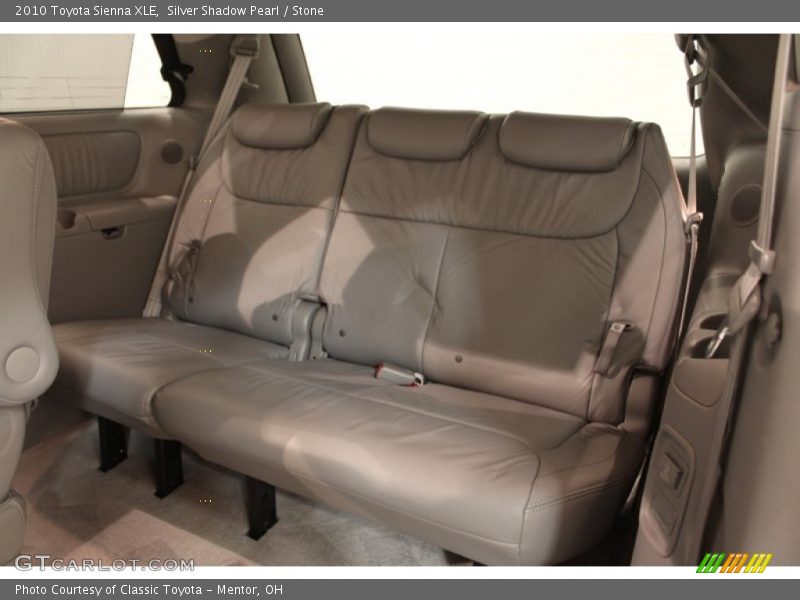 Silver Shadow Pearl / Stone 2010 Toyota Sienna XLE