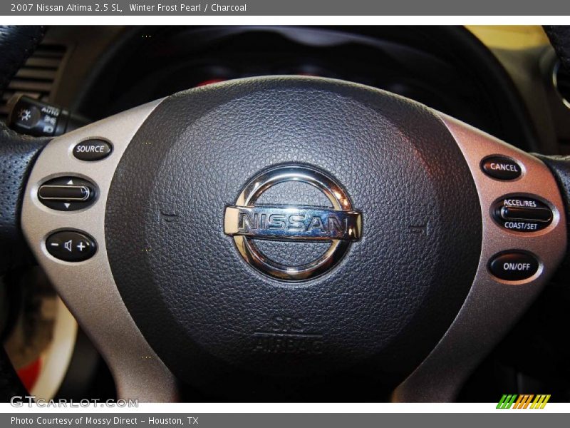Winter Frost Pearl / Charcoal 2007 Nissan Altima 2.5 SL