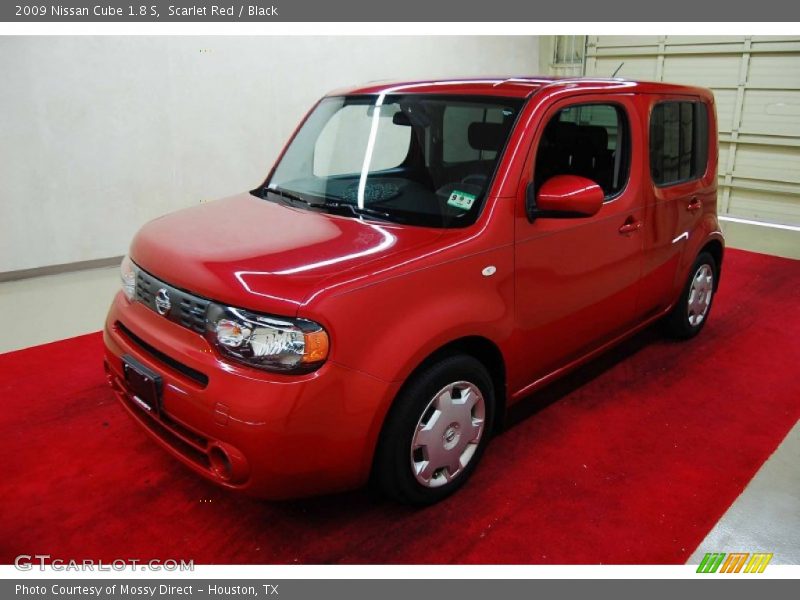 Scarlet Red / Black 2009 Nissan Cube 1.8 S