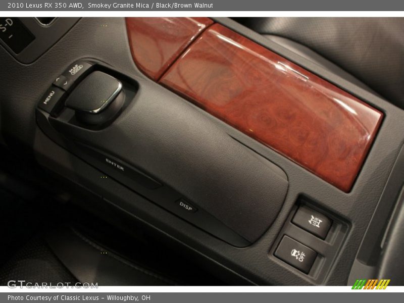 Smokey Granite Mica / Black/Brown Walnut 2010 Lexus RX 350 AWD