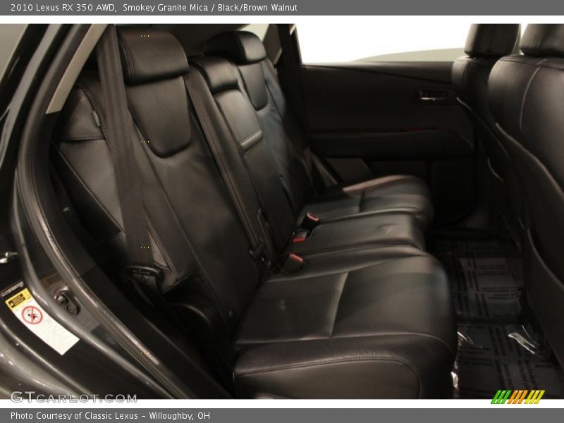 Smokey Granite Mica / Black/Brown Walnut 2010 Lexus RX 350 AWD