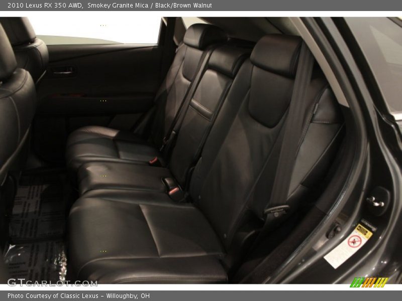Smokey Granite Mica / Black/Brown Walnut 2010 Lexus RX 350 AWD