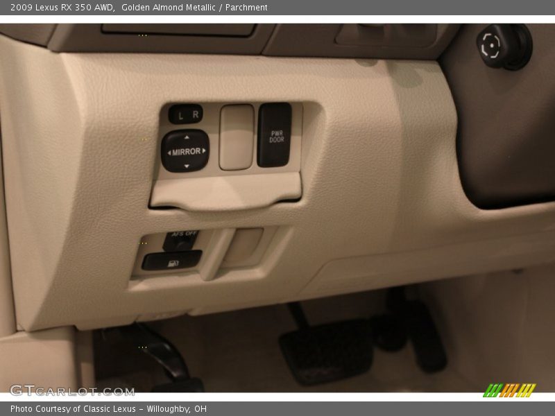 Golden Almond Metallic / Parchment 2009 Lexus RX 350 AWD