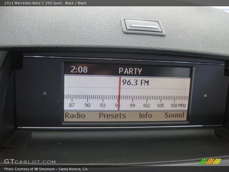 Black / Black 2011 Mercedes-Benz C 300 Sport