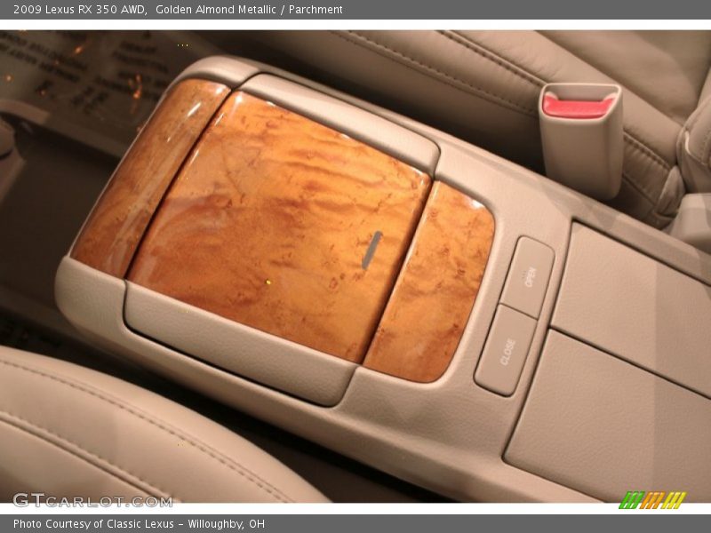 Golden Almond Metallic / Parchment 2009 Lexus RX 350 AWD