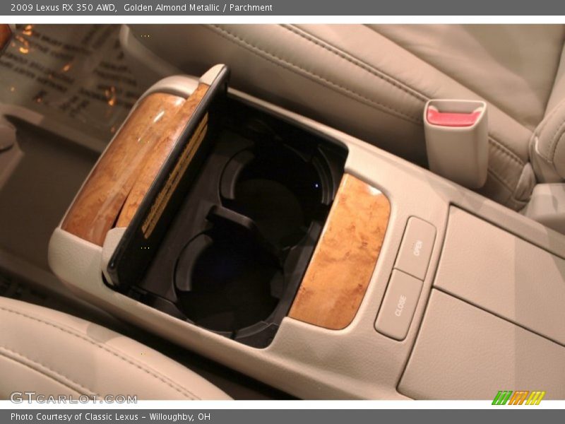 Golden Almond Metallic / Parchment 2009 Lexus RX 350 AWD