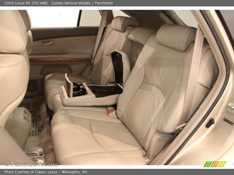 Golden Almond Metallic / Parchment 2009 Lexus RX 350 AWD