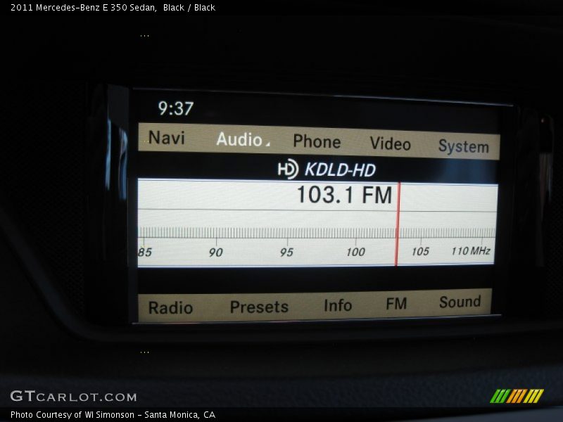 Black / Black 2011 Mercedes-Benz E 350 Sedan
