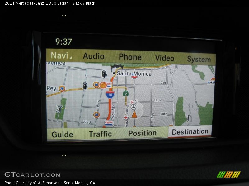 Black / Black 2011 Mercedes-Benz E 350 Sedan