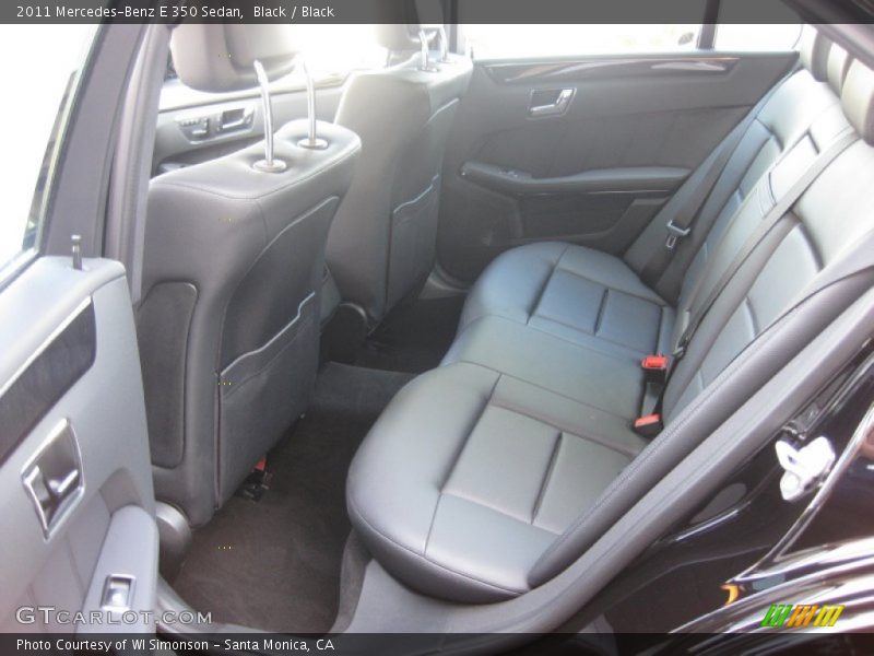 Black / Black 2011 Mercedes-Benz E 350 Sedan