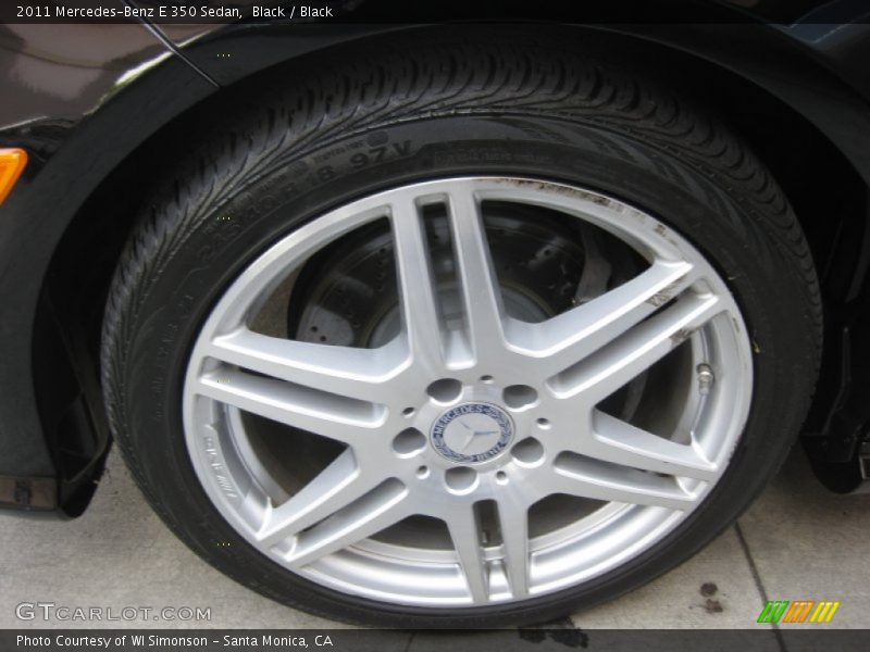 Black / Black 2011 Mercedes-Benz E 350 Sedan