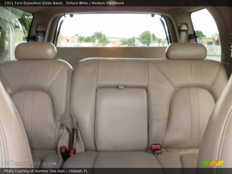 Oxford White / Medium Parchment 2001 Ford Expedition Eddie Bauer