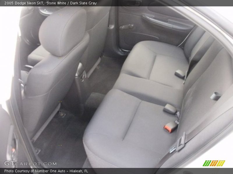 Stone White / Dark Slate Gray 2005 Dodge Neon SXT