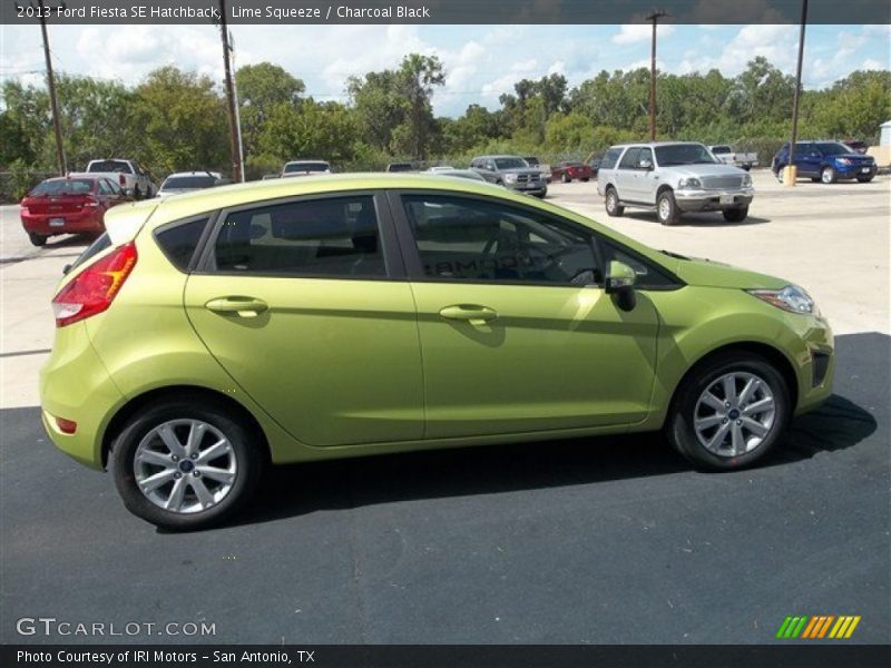  2013 Fiesta SE Hatchback Lime Squeeze