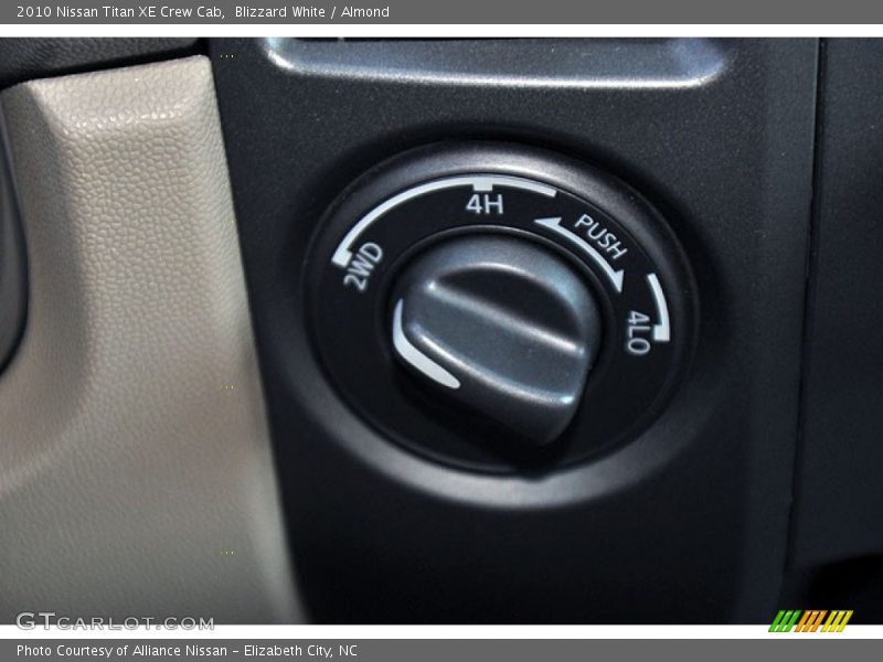 Blizzard White / Almond 2010 Nissan Titan XE Crew Cab