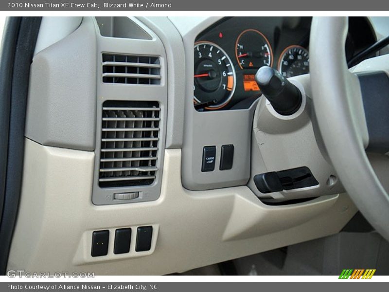 Blizzard White / Almond 2010 Nissan Titan XE Crew Cab