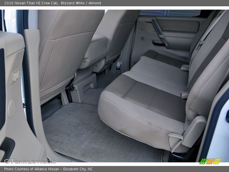 Blizzard White / Almond 2010 Nissan Titan XE Crew Cab