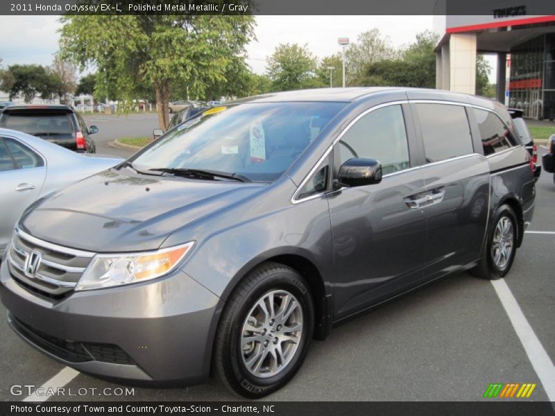 Polished Metal Metallic / Gray 2011 Honda Odyssey EX-L