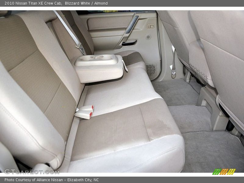 Blizzard White / Almond 2010 Nissan Titan XE Crew Cab