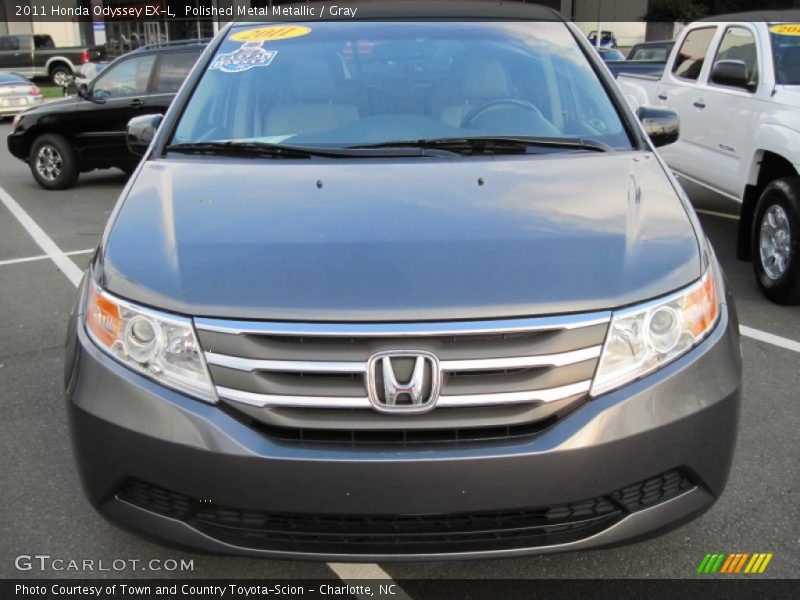 Polished Metal Metallic / Gray 2011 Honda Odyssey EX-L