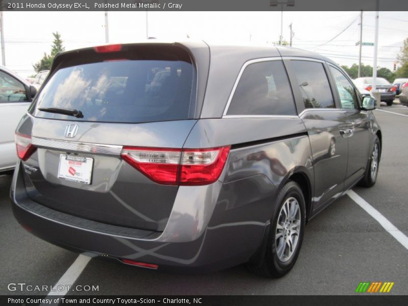 Polished Metal Metallic / Gray 2011 Honda Odyssey EX-L
