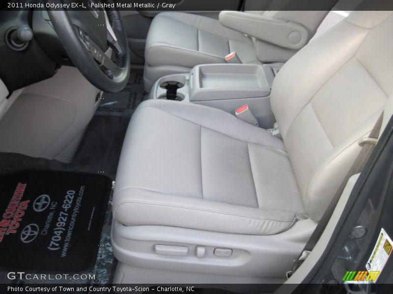 Polished Metal Metallic / Gray 2011 Honda Odyssey EX-L