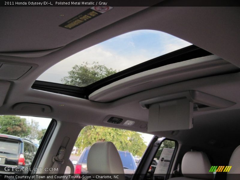 Polished Metal Metallic / Gray 2011 Honda Odyssey EX-L