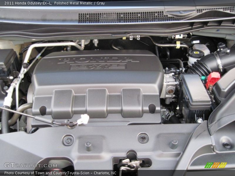 Polished Metal Metallic / Gray 2011 Honda Odyssey EX-L