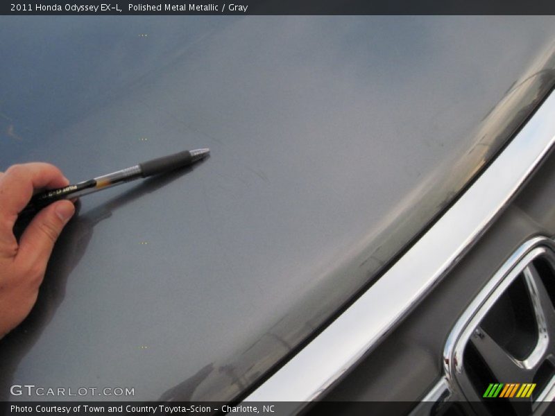 Polished Metal Metallic / Gray 2011 Honda Odyssey EX-L