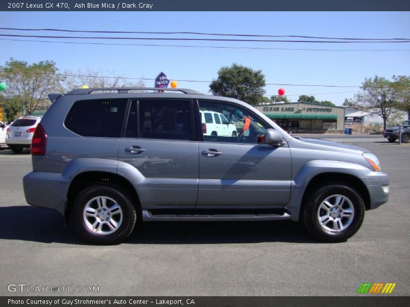 Ash Blue Mica / Dark Gray 2007 Lexus GX 470