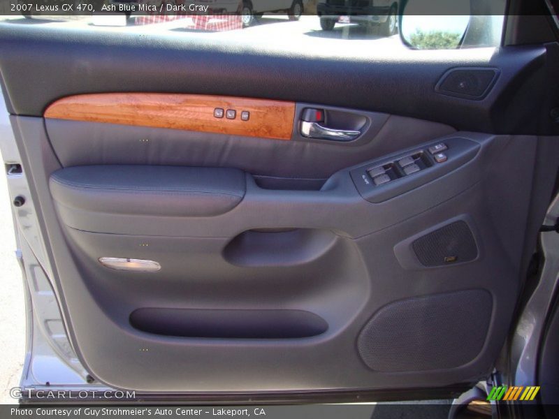 Ash Blue Mica / Dark Gray 2007 Lexus GX 470