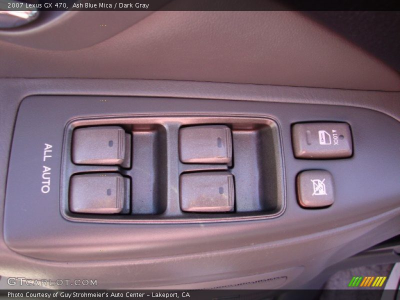 Ash Blue Mica / Dark Gray 2007 Lexus GX 470