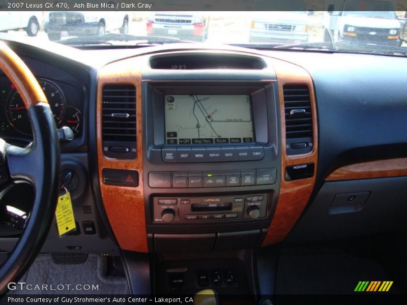 Ash Blue Mica / Dark Gray 2007 Lexus GX 470