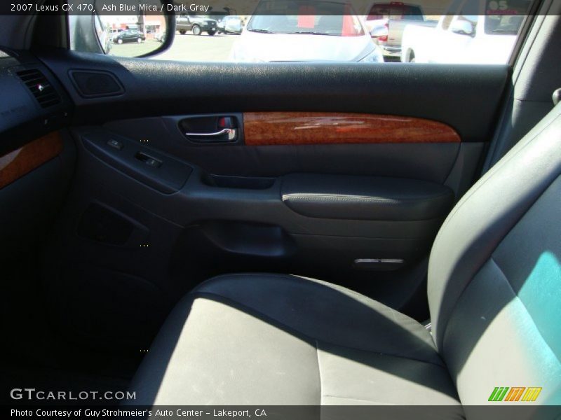 Ash Blue Mica / Dark Gray 2007 Lexus GX 470