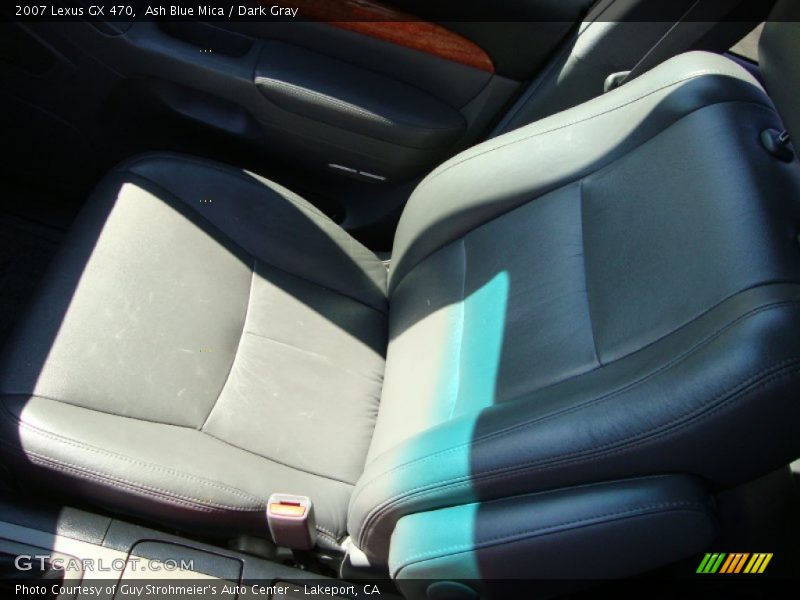 Ash Blue Mica / Dark Gray 2007 Lexus GX 470