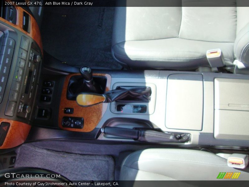 Ash Blue Mica / Dark Gray 2007 Lexus GX 470