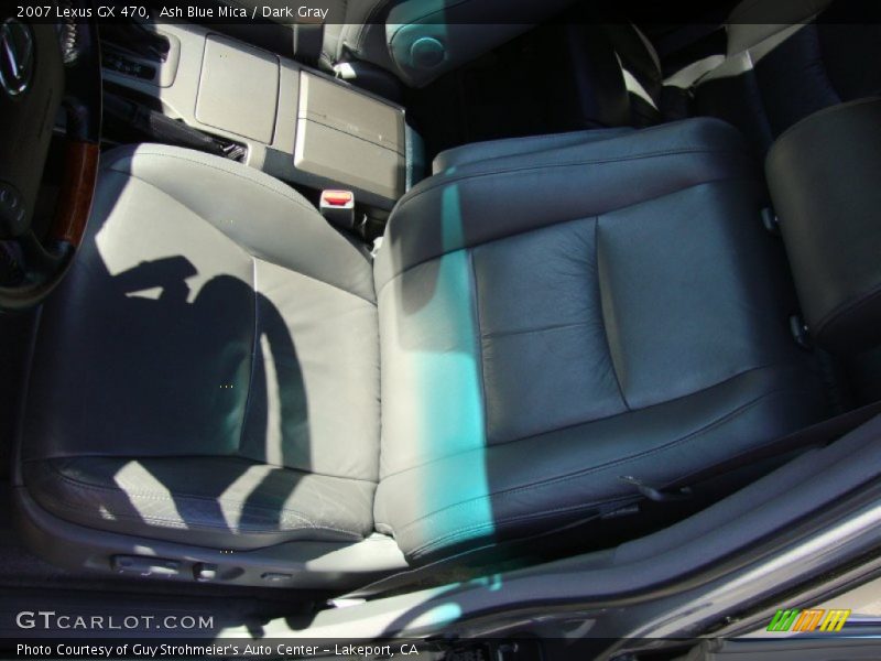 Ash Blue Mica / Dark Gray 2007 Lexus GX 470