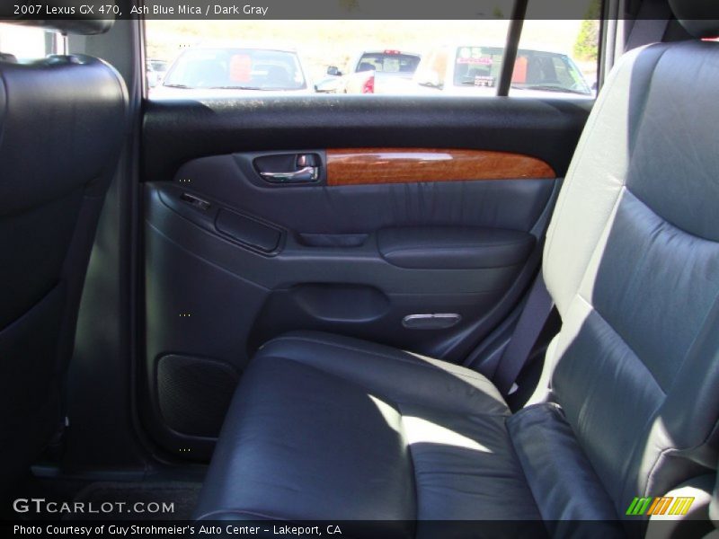Ash Blue Mica / Dark Gray 2007 Lexus GX 470