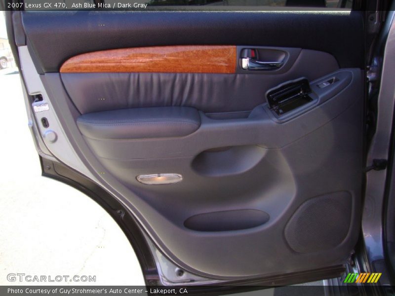 Ash Blue Mica / Dark Gray 2007 Lexus GX 470