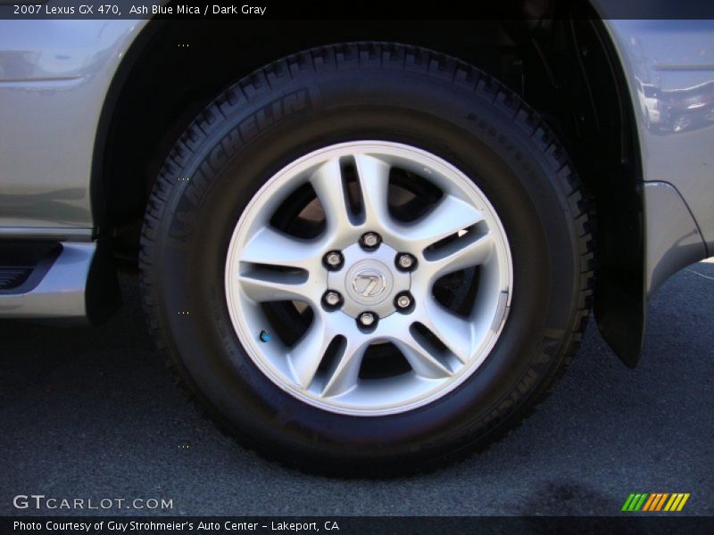 Ash Blue Mica / Dark Gray 2007 Lexus GX 470