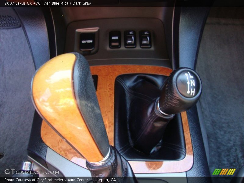 Ash Blue Mica / Dark Gray 2007 Lexus GX 470