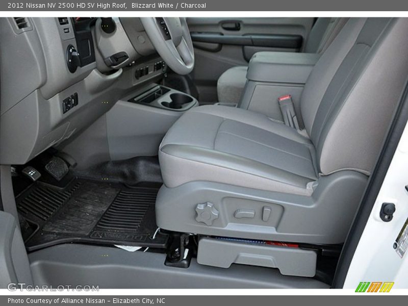 Blizzard White / Charcoal 2012 Nissan NV 2500 HD SV High Roof