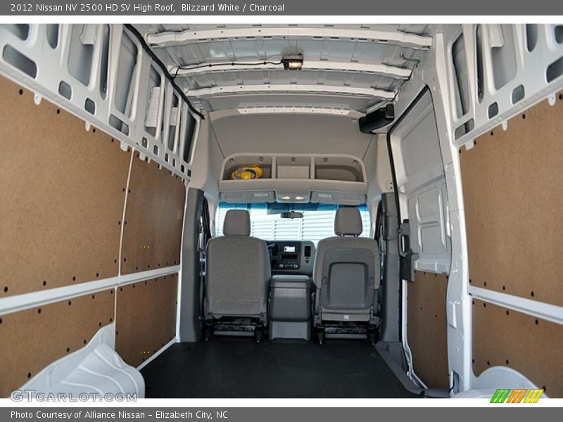 Blizzard White / Charcoal 2012 Nissan NV 2500 HD SV High Roof