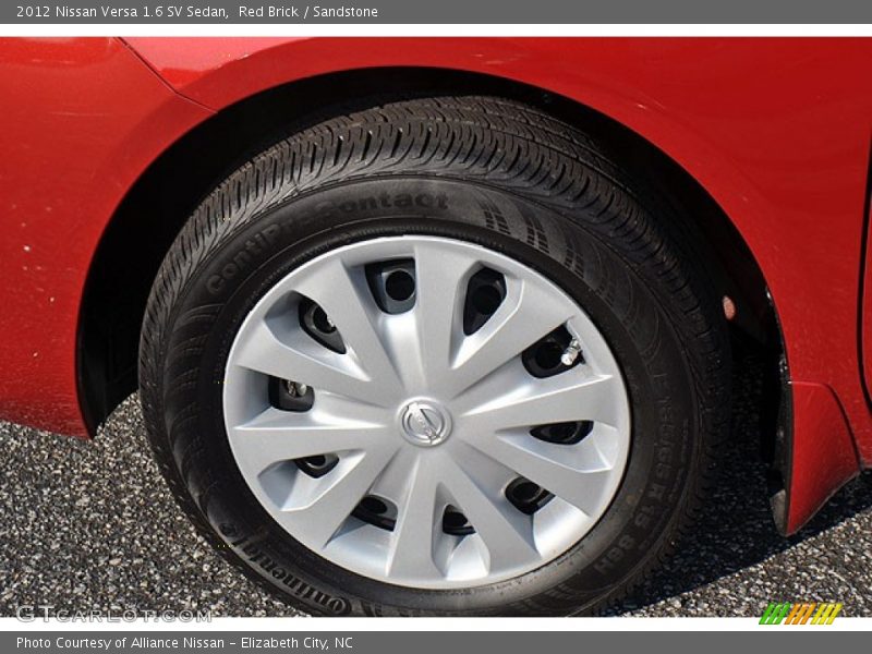 Red Brick / Sandstone 2012 Nissan Versa 1.6 SV Sedan
