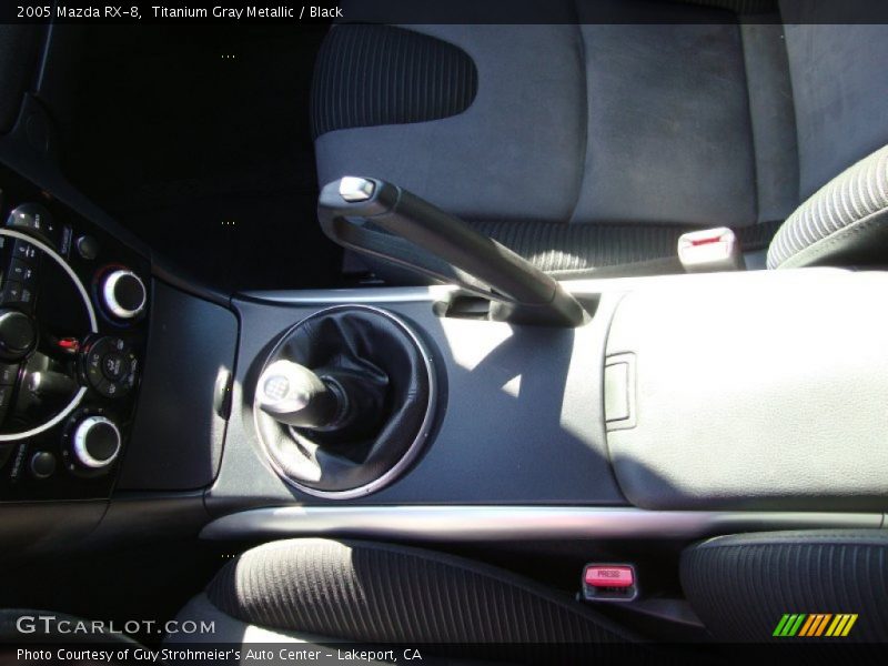 Titanium Gray Metallic / Black 2005 Mazda RX-8