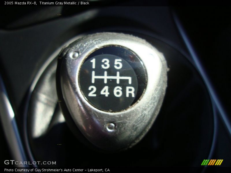 Titanium Gray Metallic / Black 2005 Mazda RX-8